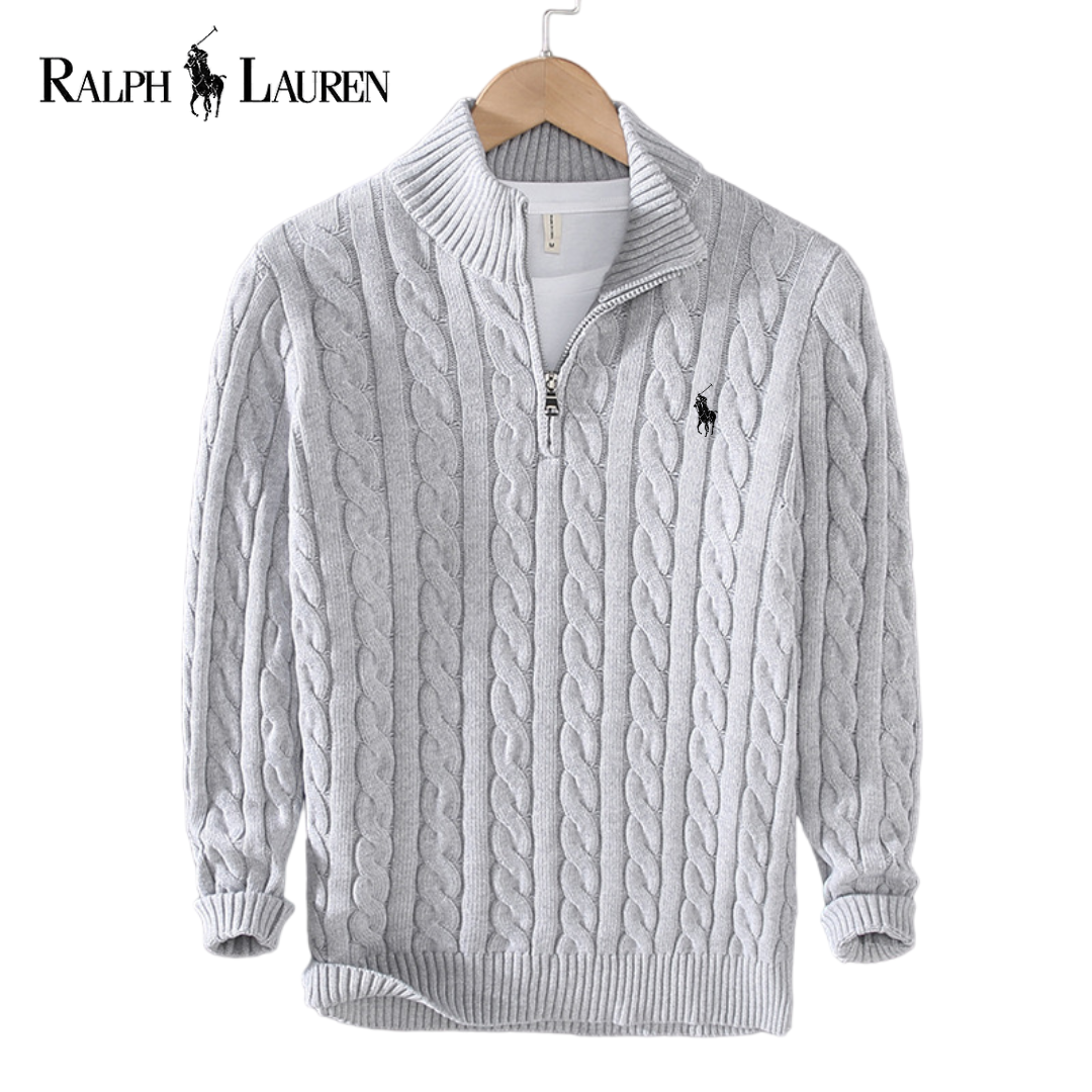 Maglione da Uomo in Maglia Cable-Knit Premium – Fit Moderno, Morbido e Versatile