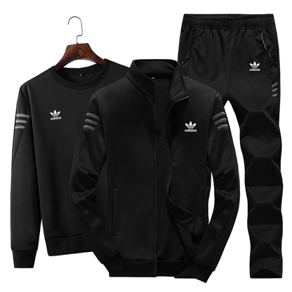 Completo Sportivo Casual da Uomo in 3 Pezzi