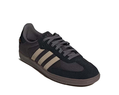 Scarpe da ginnastica classiche in pelle color cachi pietra