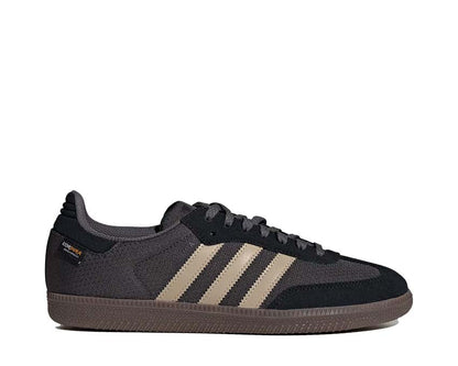 Scarpe da ginnastica classiche in pelle color cachi pietra