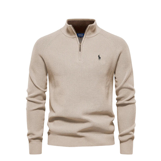 Ralph Lauren | Maglione con zip a metà Black Friday -70% DI SCONTO