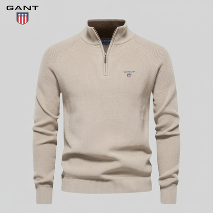 GANT™ Maglione Premium a Mezzo Zip