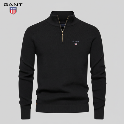 GANT™ Maglione Premium a Mezzo Zip