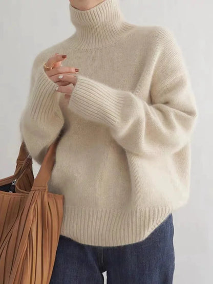 Maglione Lynn con Collo Alto