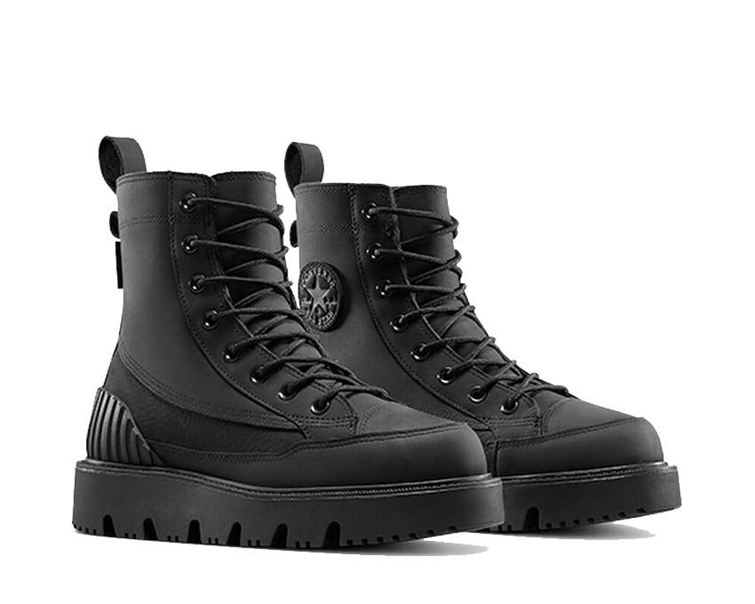 Scarpe Alte Resistenti in Tela Nera