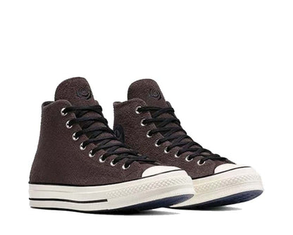 Scarpe Alte in Pelle Scamosciata Testurizzata con Calzata Ampia