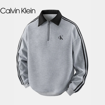 CK™ Maglione a contrasto con zip
