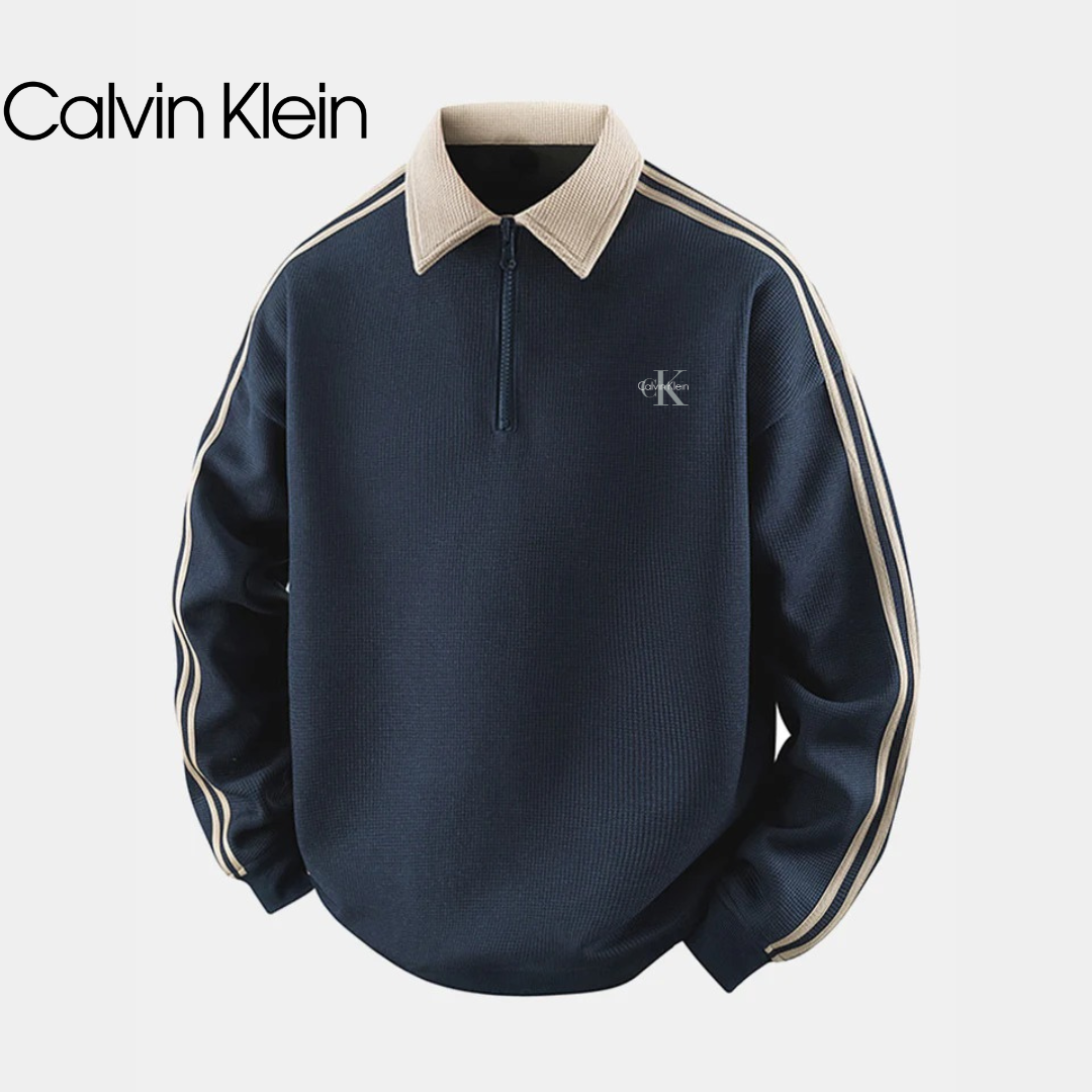 CK™ Maglione a contrasto con zip