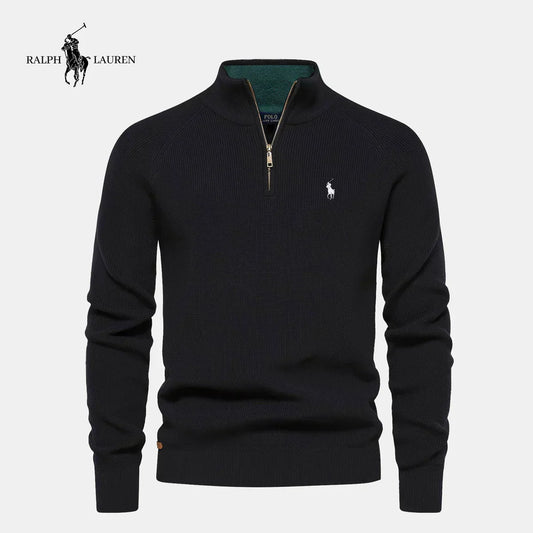 Maglione Mezzo Zip