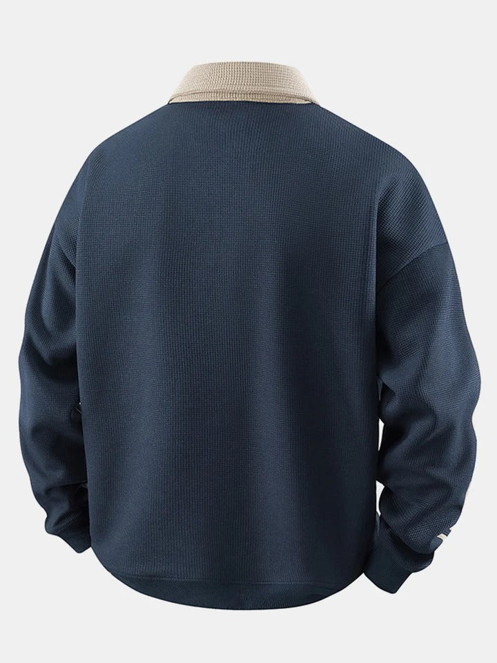 CK™ Maglione a contrasto con zip