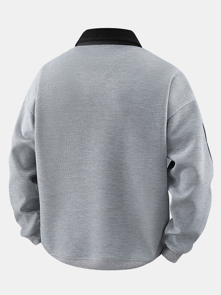 CK™ Maglione a contrasto con zip